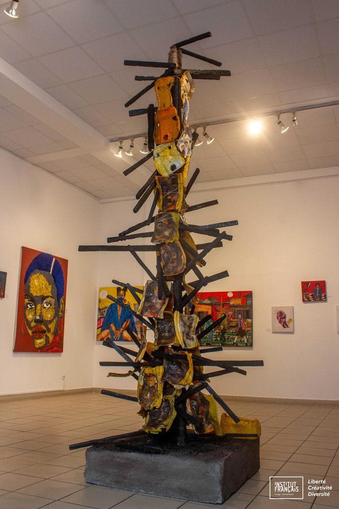 Public rassemblé, Institut Français de Pointe-Noire